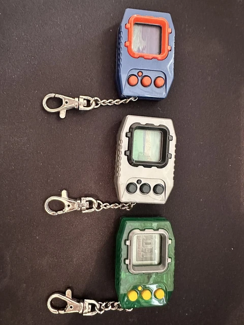 Digimon Pendulum 1998 V1 Nature Spirits, V2 Deep Sea Savers,  Wind Guardians 4.5