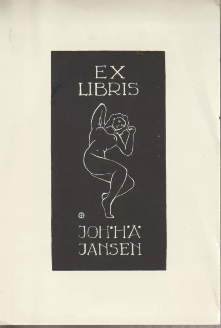 ex-libris Johha Jansen (nu feminin)