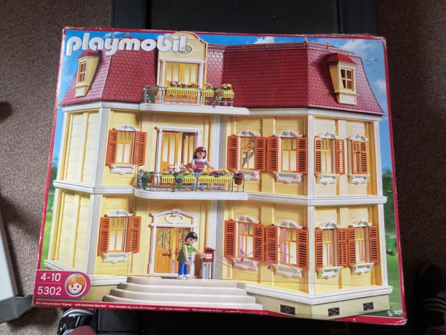 Playmobil, Puppenhaus, Stadtvilla 5302, 3 Etagen