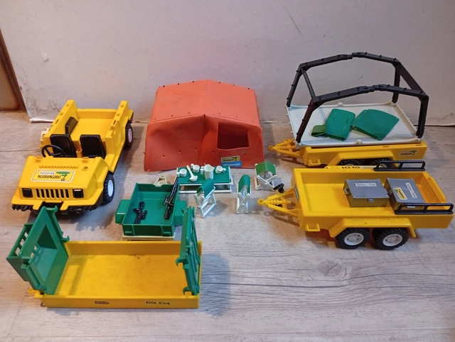 Pièce Playmobil - Pare-brise Pour Véhicule Tout-terrain Jeep Ngorongoro - Bon état