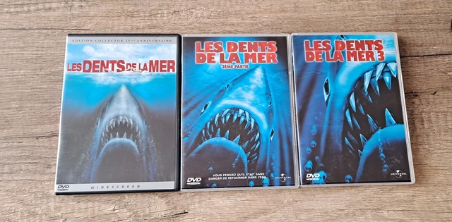 DVD Les dents de la mer 1 2 3 Scheider/bid72