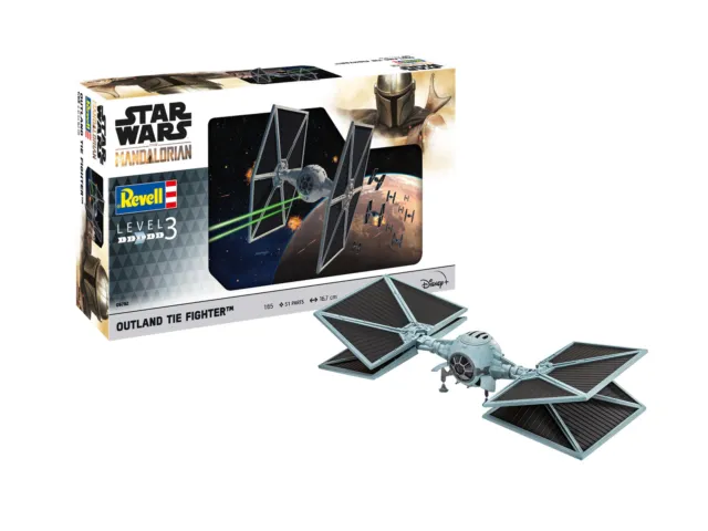 (RV06782) - Revell 1:65 - The Mandalorian Outland TIE Fighter
