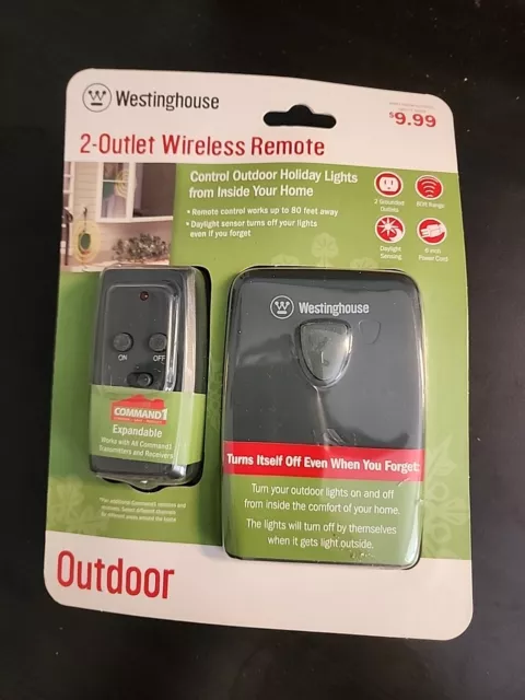 Westinghouse Wireless Remote Control Operated Switch *Outlet ONLY* 51183