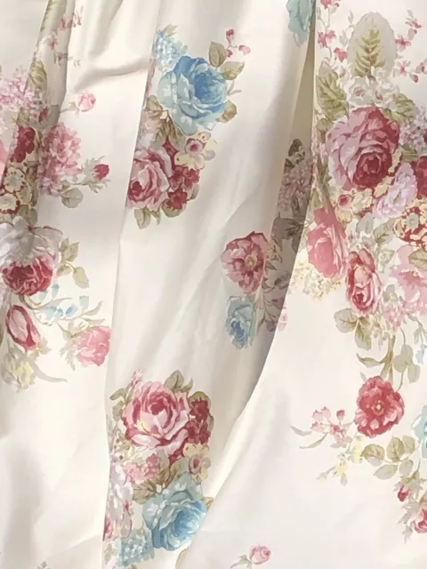 Victorian Romantic Vintage Roses Bouquet Cotton. High Quality . 63” Wide . BTY