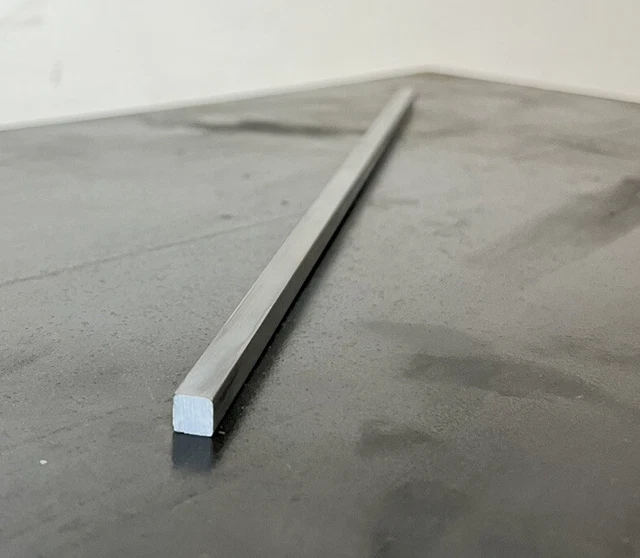 12L14 Steel Bar Stock 3/16" Square x 12" Long
