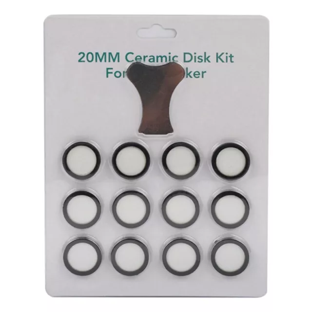 12Pack Ultrasonic Mist Maker Fogger Ceramics Discs for Humidifier Parts1749