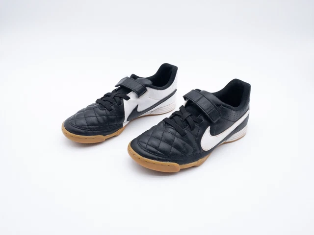 Nike Tiempo Legend Hallenschuhe Fußballschuhe Schwarz Gr.36,5 EU Art.68- 98