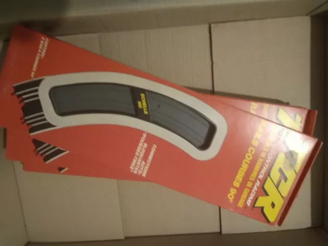 Boite neuve rails TCR boite de 2 COURBES 90° ref: 3309-2f