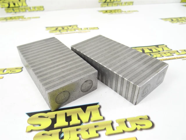 Pair Of Magnetic Transfer Blocks 15/16" X 2" X 4" Each