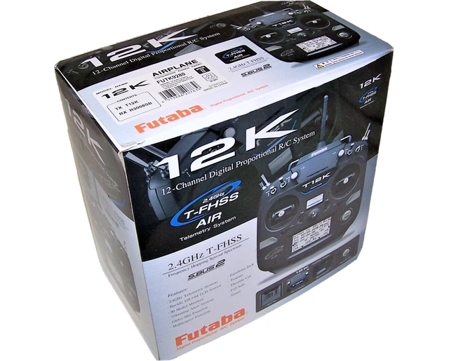 Futaba 14 Channel 12K 2.4GHz T-FHSS/S-FHSS Airplane Radio Set w/R3008SB Receiver Futaba 14 Channel 12K 2.4GHz T-FHSS/S-FHSS Airplane Radio Set w/R3008SB Receiver