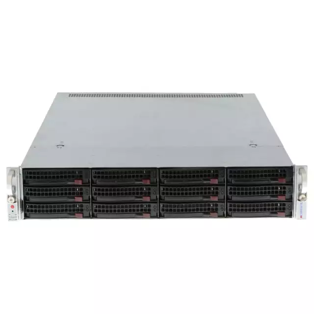 Supermicro Server CSE-829U 2x 8-Core Xeon E5-2667 v4 3,2GHz 64GB 12x LFF 9361-8i