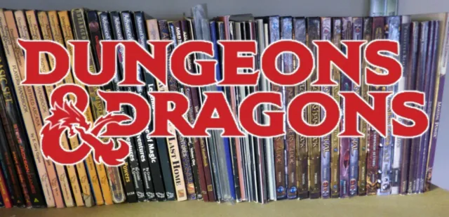 Vintage Dungeons and Dragons. Soft Cover Books. AD&D. TSR. Updated 8/6