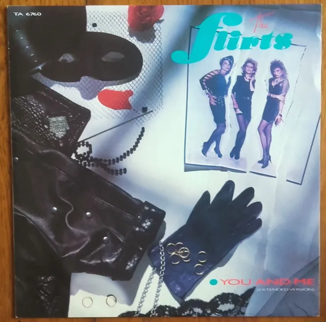 DISQUE VINYLE MAXI 45t 12" THE FLIRTS « You & me » +2 HIGH ENERGY U.K 1985