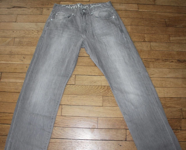 Jeans Guess Homme Slim Straight - Taille W29/L34 (FR 38) - Noir - Occasion Très Bon état