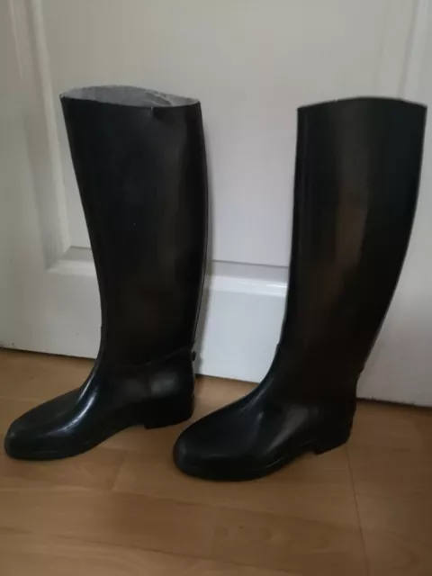 Grösse 4 Schwarz Reiterstiefel