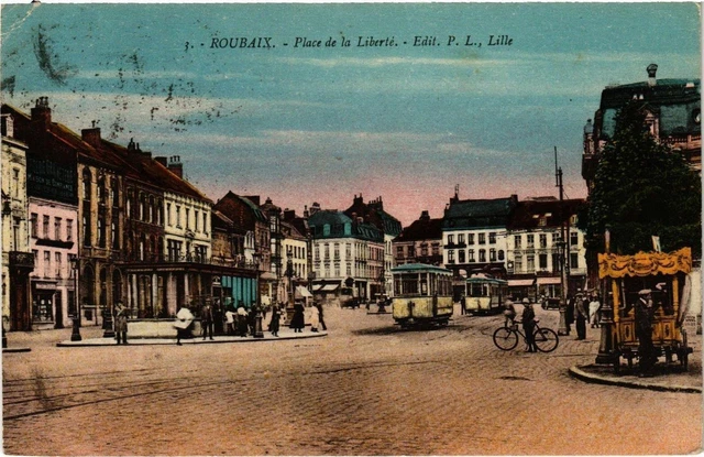 CPA ROUBAIX - Place de la Liberte (205169)