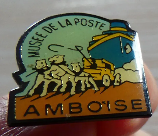 Beau Pin's Ptt La Poste Amboise Musee De La Poste