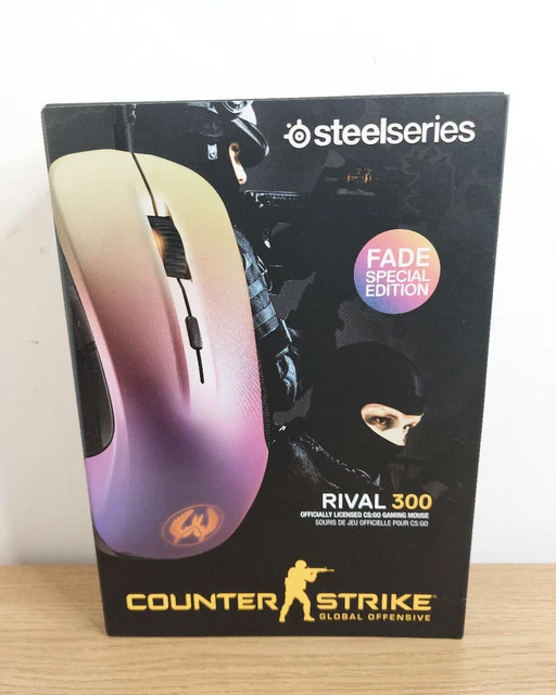 STEELSERIES RIVAL 300 CS:GO Counter Strike Global Offensive Fade ...