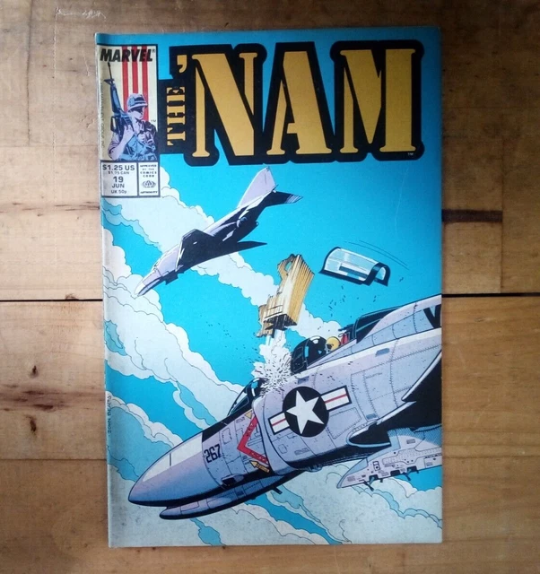 (16-8) Collectible Comic Book: "The 'Nam, Vol. 1, No. 19, June 1988: Milk Run"