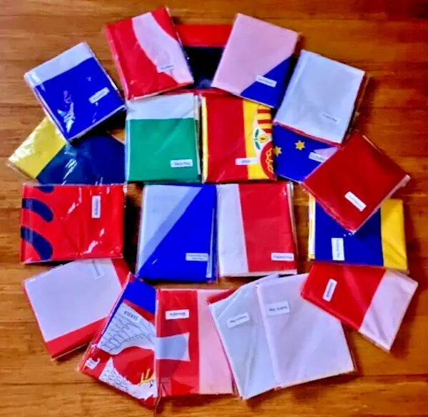 *** OFFER***  20 Qualified Teams 5FT X 3FT Euro 2024 Flags Pack England Scotland