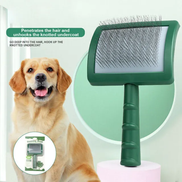 Pet Dog Slicker Brush Hair Grooming Wire Brush Massage Grooming Brush Tool