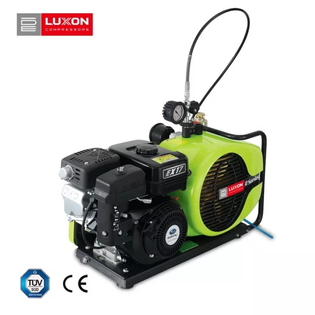 NEW Gas Powered - 3.5cfm Luxon SCUBA Compressor