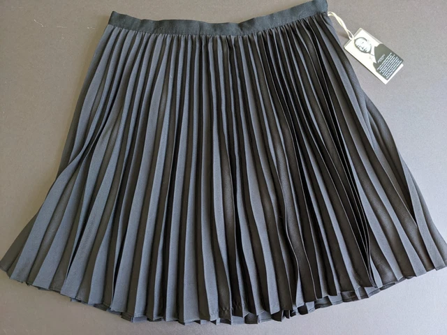 Jason Wu for Target Womens Size 12 Skirt Black Pleated Side Zipper NWT