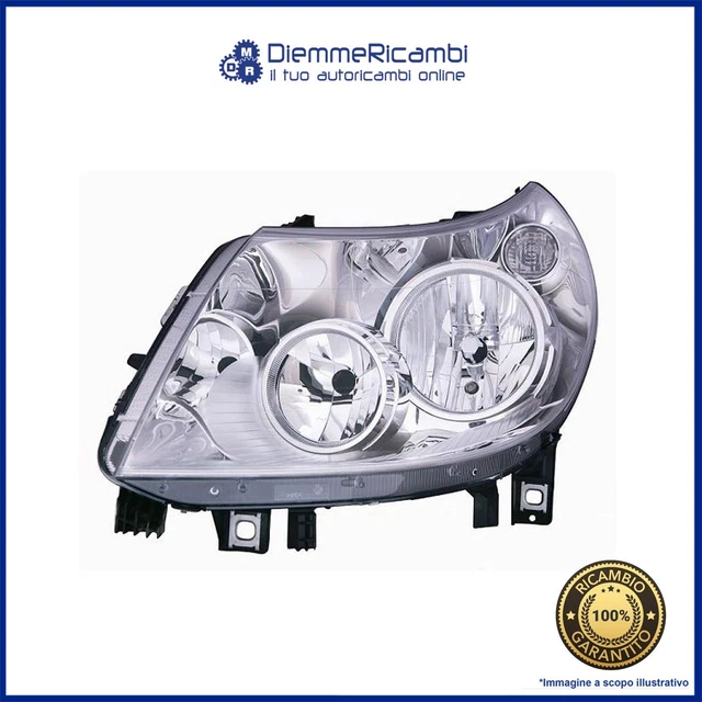 Phare Avant Gauche Peugeot 205 II | Optique SX Blanc – Qualité Équivalente OEM 630316
