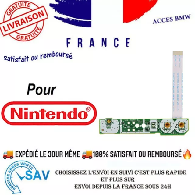 Carte PCB Bouton Alimentation Pour Nintendo Wii U