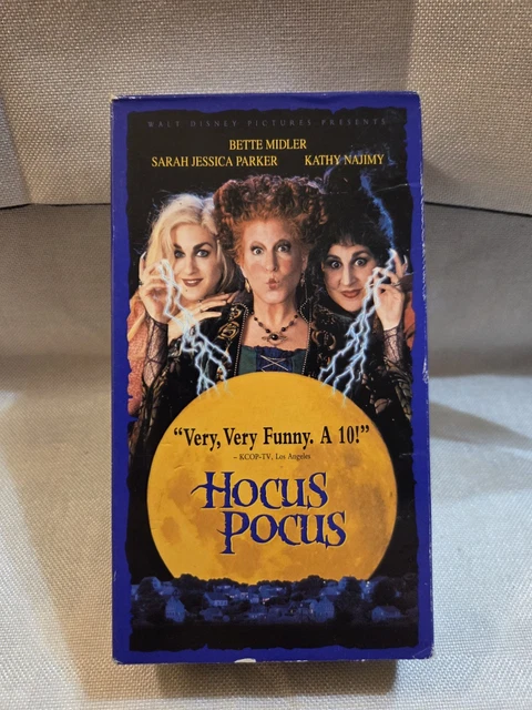 HOCUS POCUS (1994) VHS Walt Disney Bette Midler Sarah Jessica