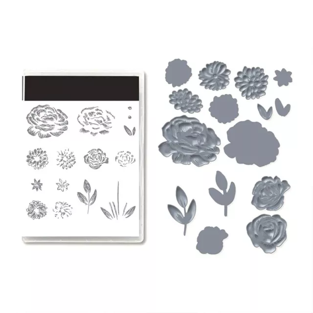  Lapoo Stamps and Dies for Card Making, Girl DIY