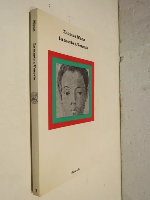 LA MORTE A VENEZIA Thomas Mann Einaudi Nuovi Coralli 1 1971 romanzo libro di