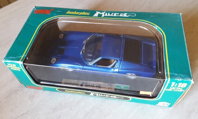 Miniature LAMBORGHINI MIURA 1970 - Ech 1/18ème - Collection