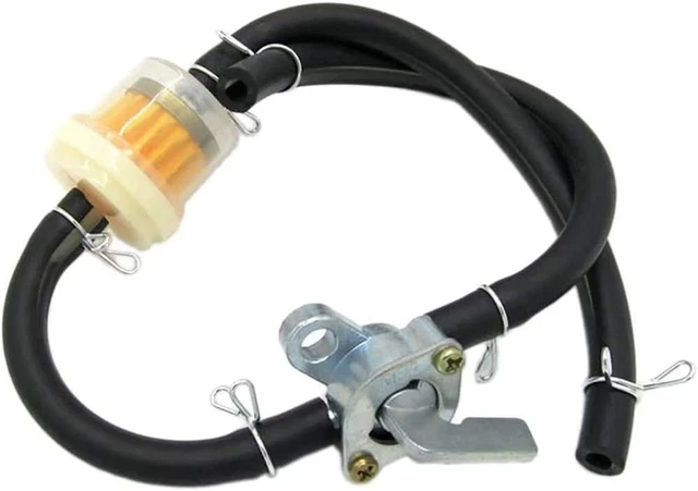 Filtro Olio Benzina Benzina E Tubo Olio Benzina Nero per Quad Bike 50CC-150CC AT