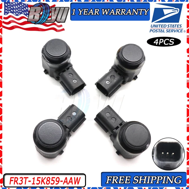 4-Pack New Parking Sensors (PDC) For Ford Edge, Mustang 2015-2020 - FR3T-15K859-AAW