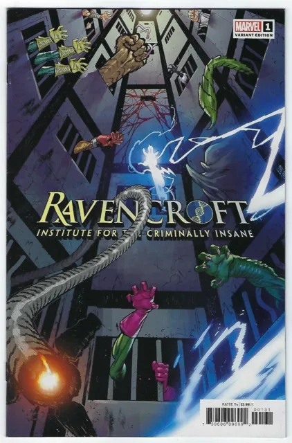 Ravencroft # 1 of 5 Jacinto Variant Cover NM Marvel