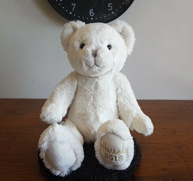 Harrods white teddy bear outlet