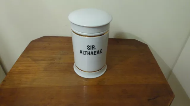 Apothekergefäß SIR. ALTHAEAE alt