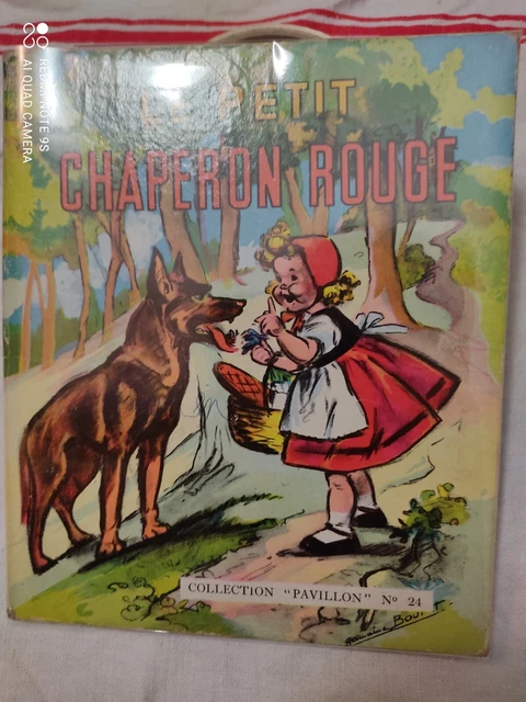 Années 50 Collection Pavillon n°24, le petit chaperon rouge par Germaine Bouret