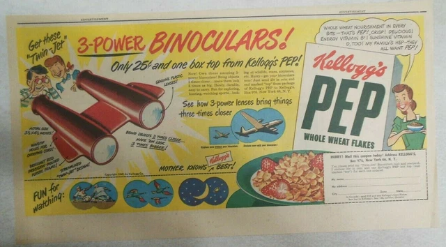 kellogg-s-pep-cereal-ad-3x-binoculars-premium-from-1948-size-7-5-x