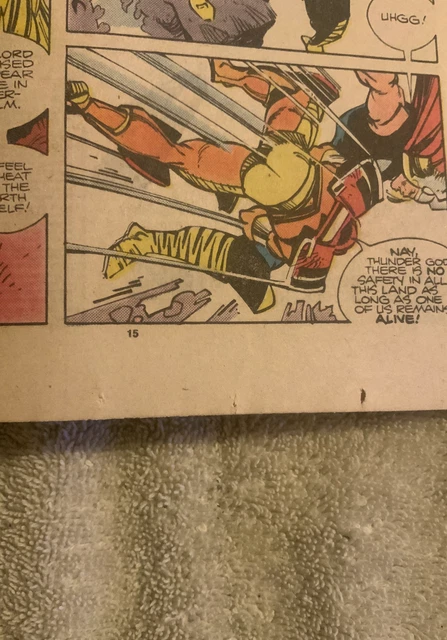 The Mighty Thor #338 Marvel 1983 - 2nd Appearance of Beta Ray Bill 16