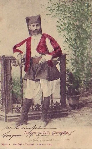 Osilo(Sassari)-Costume- 1906