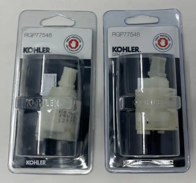 (2) Kohler RGP77548  Faucet Value - Coralais and other single control faucets