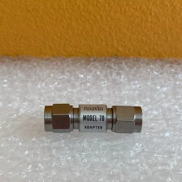 Narda Model 70 DC-26.5 GHz, 50 Ohm, 1.30 VSWR, 3.5 mm Precision Adapter. Tested!