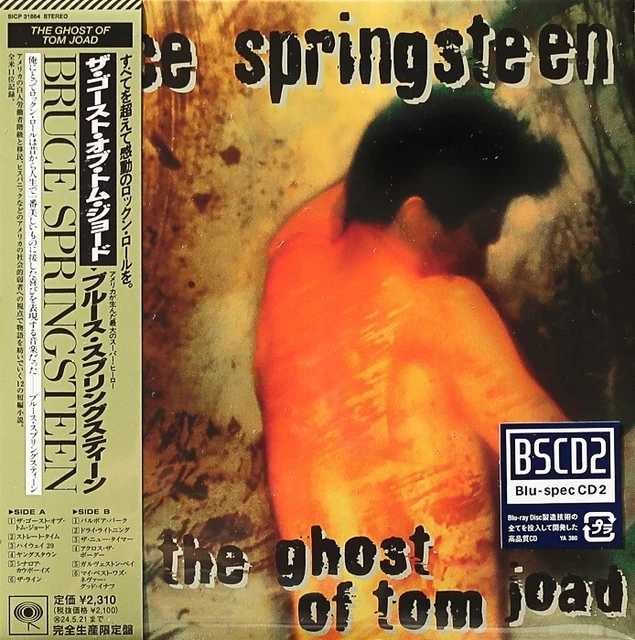 BRUCE SPRINGSTEEN The Ghost of Tom Joad (CD Im. Japan, Mini Lp, Blu
