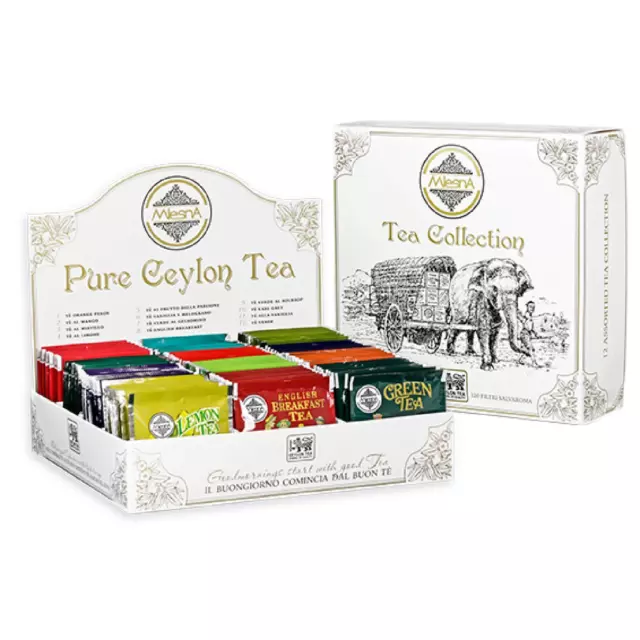 Geschenkbox Te' Mlesna Tea Collection Box 120 Filter Ceylon Tea