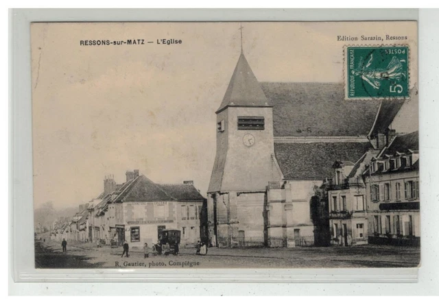 60 Ressons Sur Matz #10098 Eglise