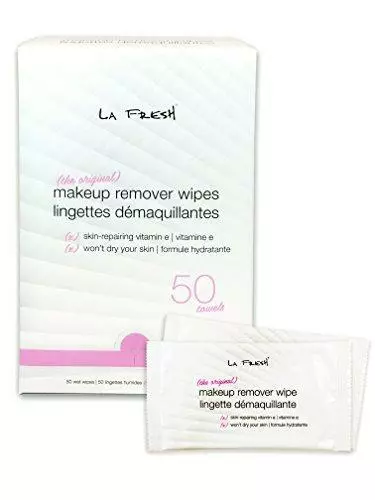 La Fresh Makeup Remover Cleansing Face Wipes Case of 50ct Facial Towelettes with