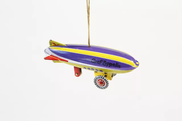 * Blechspielzeug KLEINER ZEPPELIN zum Aufhängen  °° Tin Toy  °°