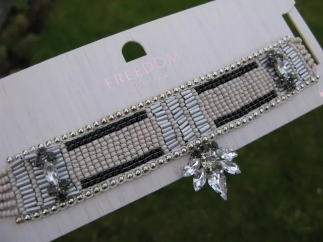 Diamond on sale choker topshop
